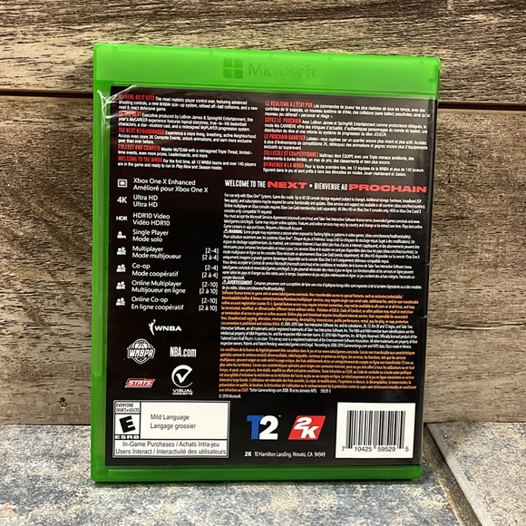 5 for $40 - NBA 2K20 Xbox One Game - Picture 4 of 4